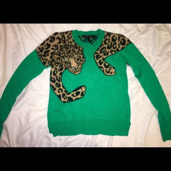 COPY - BCBG MaxAzria Leopard sweater - Picture 2 of 6